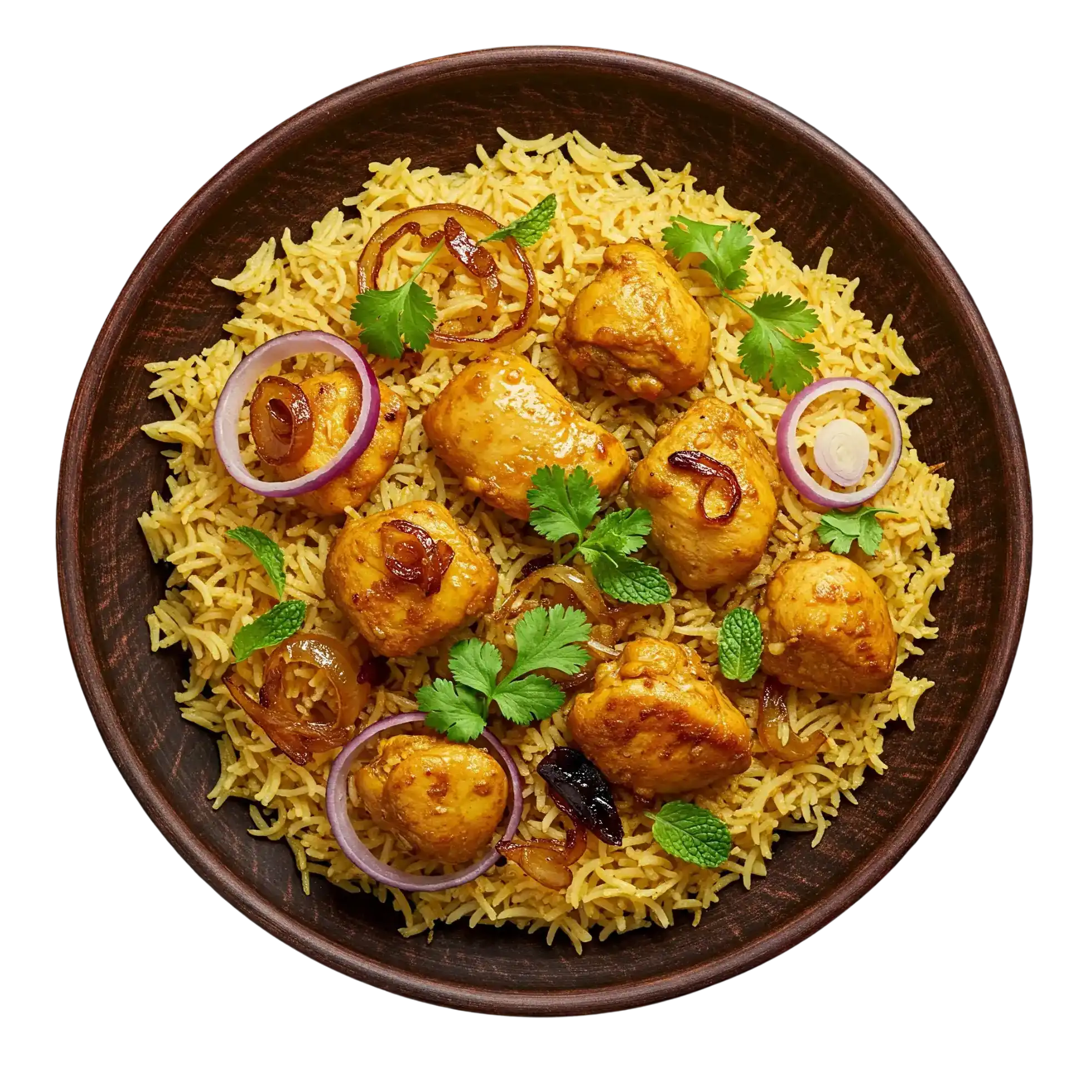 Chicken Pulao at Athidi Indian